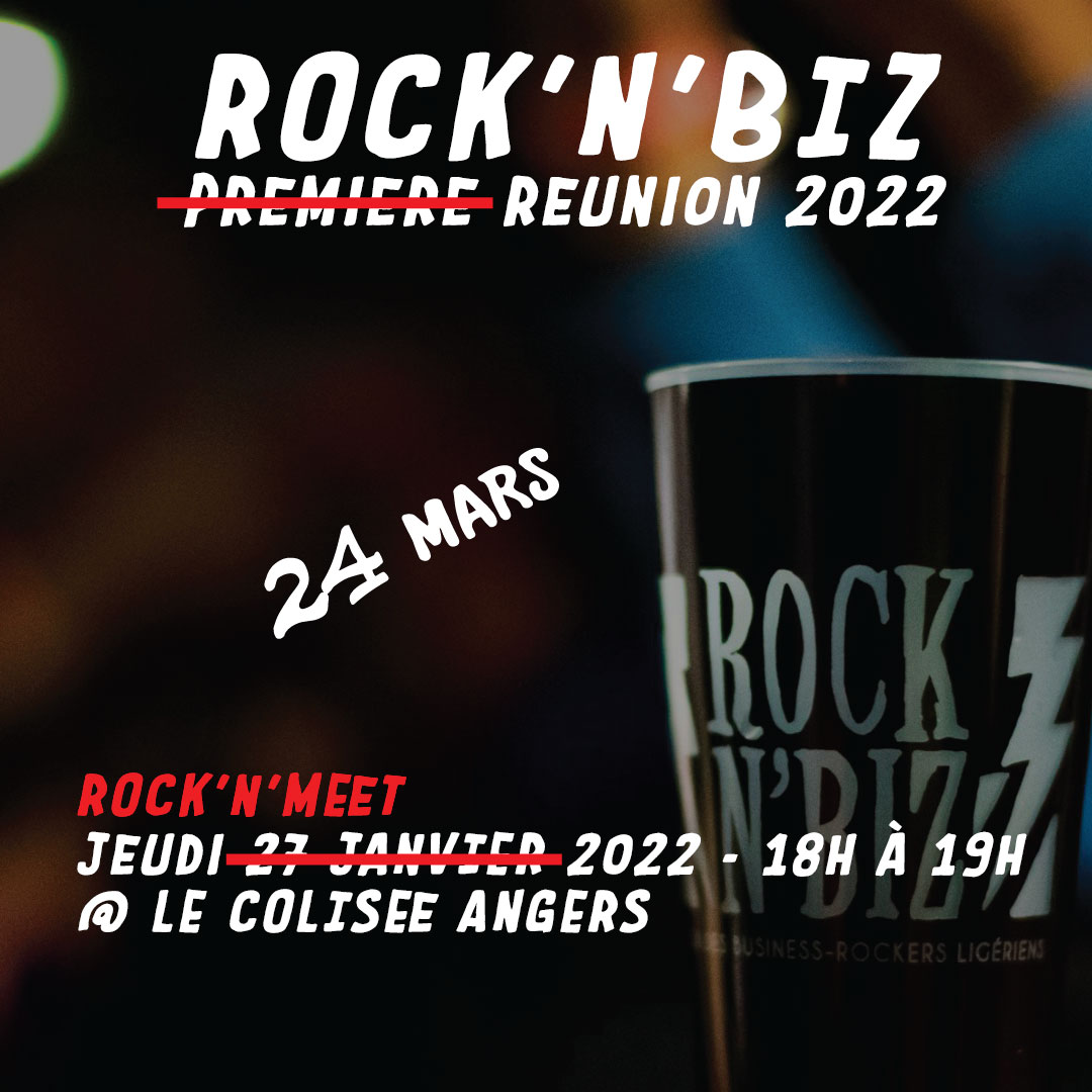 Rock'n'Meet du 24 mars 2022 au bar Le Colisée à Angers